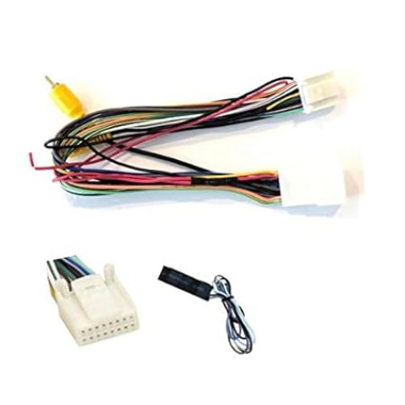 Global Byte Android Harness with OEM MIC & Camera Retention / Activation  Suitable For Hyundai GD17 Harness | 7inch | CO/AD-HY/GD17/7-MIC